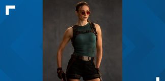 Amazon unveils first look at Sophie Turner as Lara Croft in 'Tomb Raider' reboot