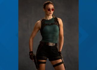 Amazon unveils first look at Sophie Turner as Lara Croft in 'Tomb Raider' reboot