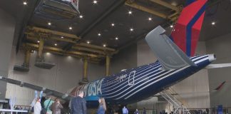 Delta unveils custom aircraft to carry Team USA to 2026 Winter Games