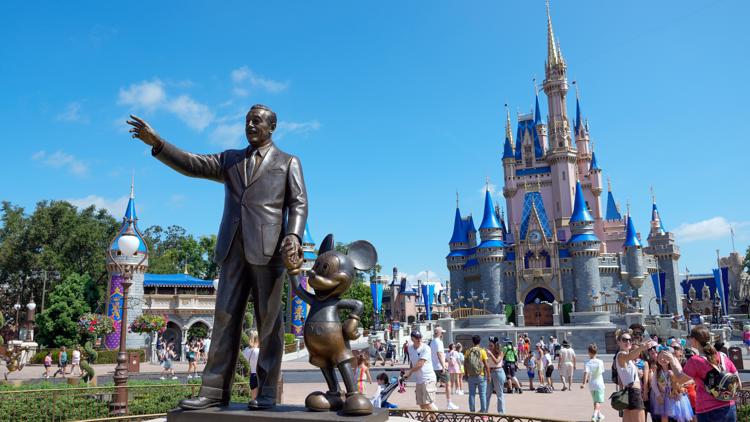 Disney cast member injured preventing 400-pound fake boulder from hitting audience during show