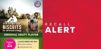 Dog biscuits sold in 7 states recalled, humans may be at risk of salmonella poisoning
