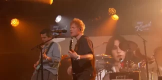 Ed Sheeran & John Mayer Perform 'Drive' With Dave Grohl: Video