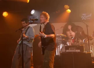 Ed Sheeran & John Mayer Perform 'Drive' With Dave Grohl: Video
