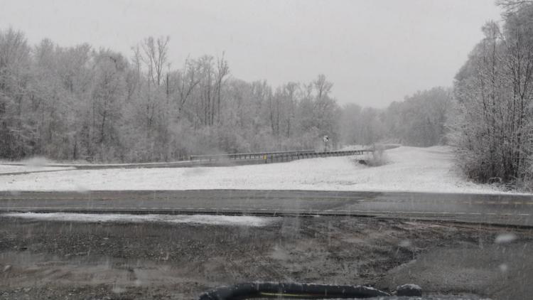 GDOT spokesperson breaking down agency's response to snowfall impacting Central Georgia