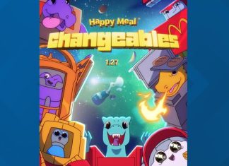 McDonald's dips into 80s and 90s nostalgia with "Changeables" toys in Happy Meals