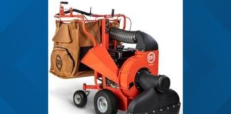 Over 60,000 DR Power leaf vacuums recalled for laceration hazard