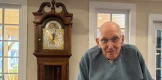 The Man Behind a Clock's Chime | Knoxville man fixes grandfather clock in retirement community
