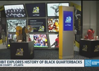 Atlanta exhibit chronicles the rise of African American college quarterbacks