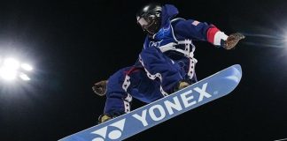 Did American Alessandro Barbieri make the podium in the men's snowboard halfpipe competition?