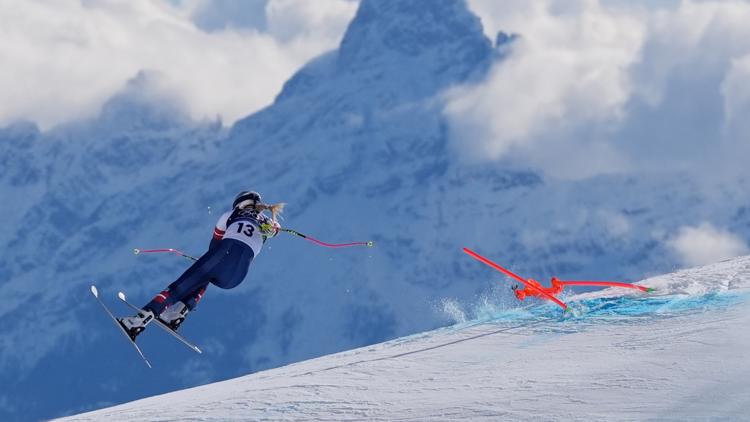 'I tried. I dreamt. I jumped': Lindsey Vonn issues statement after Olympic crash that broke her left leg