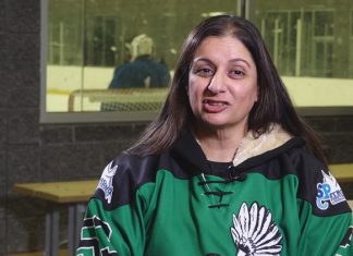 Mother joins son's hockey team, embraces game and family bonds in Atlanta
