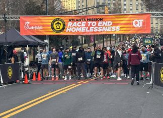 Over 2,000 people celebrate Valentine's Day running 5K for the Atlanta Mission