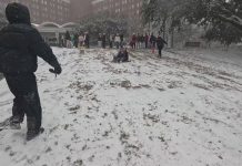 UGA announces class will resume Monday after snow falls in Athens