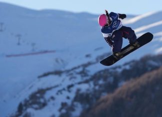 Women's snowboarding slopestyle cut from Tuesday's Olympic schedule by snowstorm