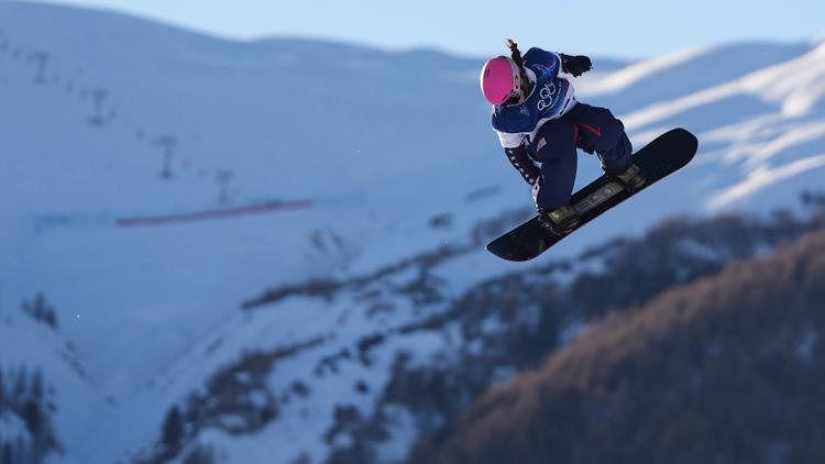 Women's snowboarding slopestyle cut from Tuesday's Olympic schedule by snowstorm