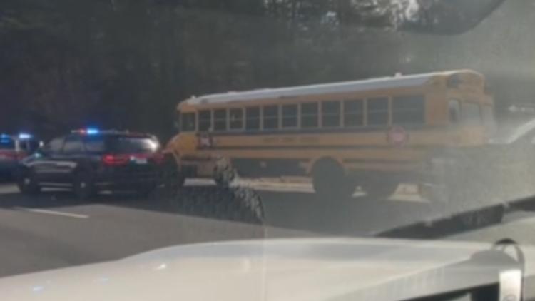 12 injuries reported, none life-threatening, in crash involving Forsyth County school bus