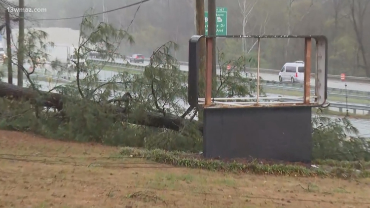 3 tornadoes confirmed after Monday's severe storms in central Georgia, marking 11 tornadoes confirmed in 5 day span, NWS says