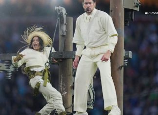 Atlanta stunt performer reflects on time performing with Bad Bunny during the halftime show
