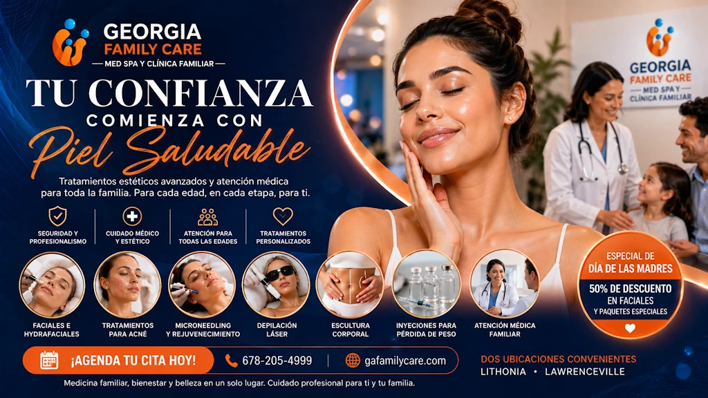 Belleza latina y med spa para consentir a mamá en Atlanta