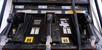 Gas prices average more than $1 higher per gallon than last month