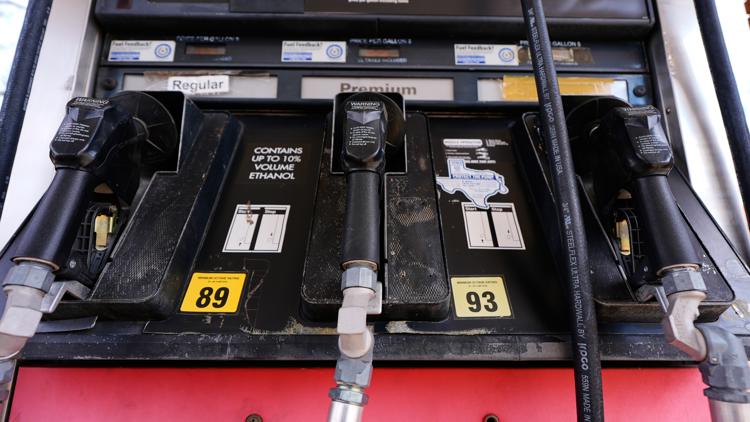Gas prices average more than $1 higher per gallon than last month