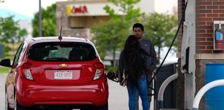 Gas prices more than $1 higher than last month, inching closer to $4 average per gallon