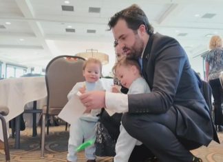 Match Day: Father of twin toddlers learns that his residency program will be close to home