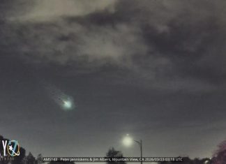 Meteor streaks across California sky, third fireball in past week