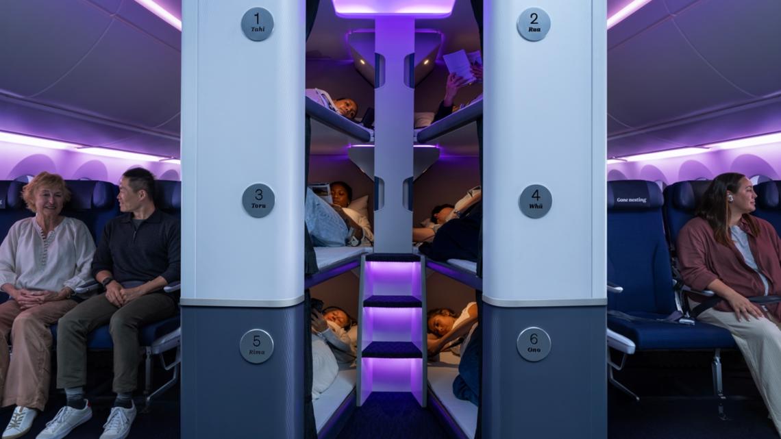 Airline introduces sleep pods for economy passengers on long-haul flights