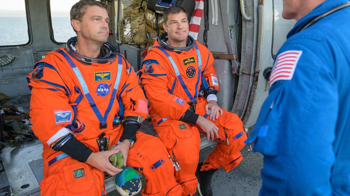 Artemis II commander brings beloved 'Rise' plush on journey back to Houston