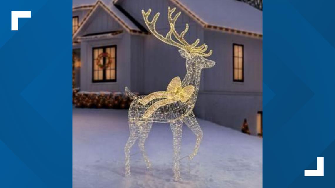 Christmas decoration sold through Sam's Club poses burn risk, 2,460 units recalled