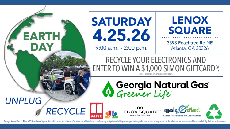 Free electronics recycling event set for Earth Week at Lenox Square