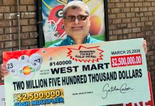 Lucky Georgia Lottery player in Woodstock wins $2.5 million ticket Lucky Georgia Lottery player in Woodstock wins $2.5 million ticket