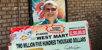 Lucky Georgia Lottery player in Woodstock wins $2.5 million ticket Lucky Georgia Lottery player in Woodstock wins $2.5 million ticket