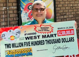 Lucky Georgia Lottery player in Woodstock wins $2.5 million ticket