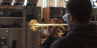 Trailblazing Grambling band director travels to Atlanta as part of recruiting trip