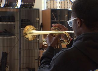 Trailblazing Grambling band director travels to Atlanta as part of recruiting trip