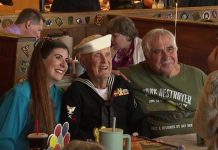 WWII veteran celebrates 99th birthday surrounded by friends and family