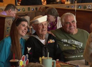 WWII veteran celebrates 99th birthday surrounded by friends and family