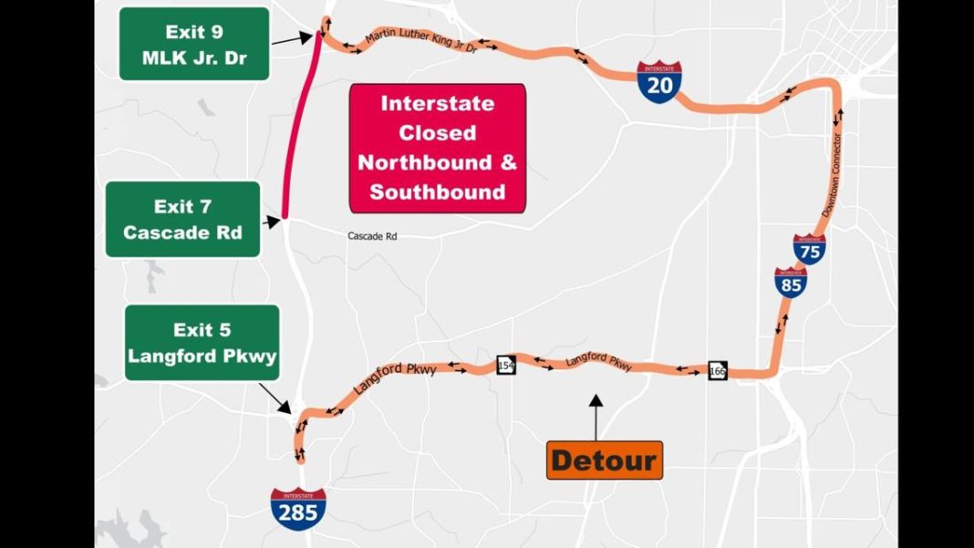 Atlanta travelers brace for a major I-285 shutdown this weekend